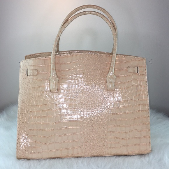 Aldo Bags Aldo Faux Crocodile Tote Bag Poshmark